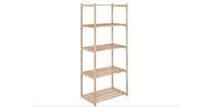estanterias de madera leroy merlin